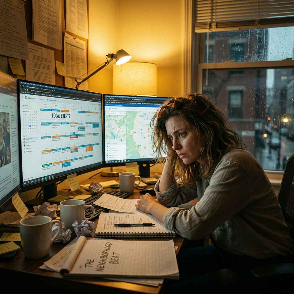 The Curator’s Grind: Why Finding Local Events is Killing Your Newsletter Drive (and How to Stop the Burnout)