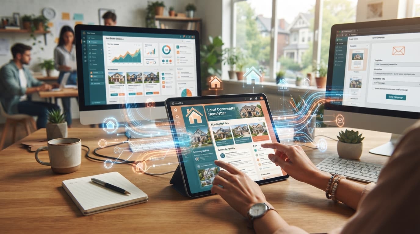 How to Automate Real Estate Listings in Your Local Newsletter Using RSS and APIs