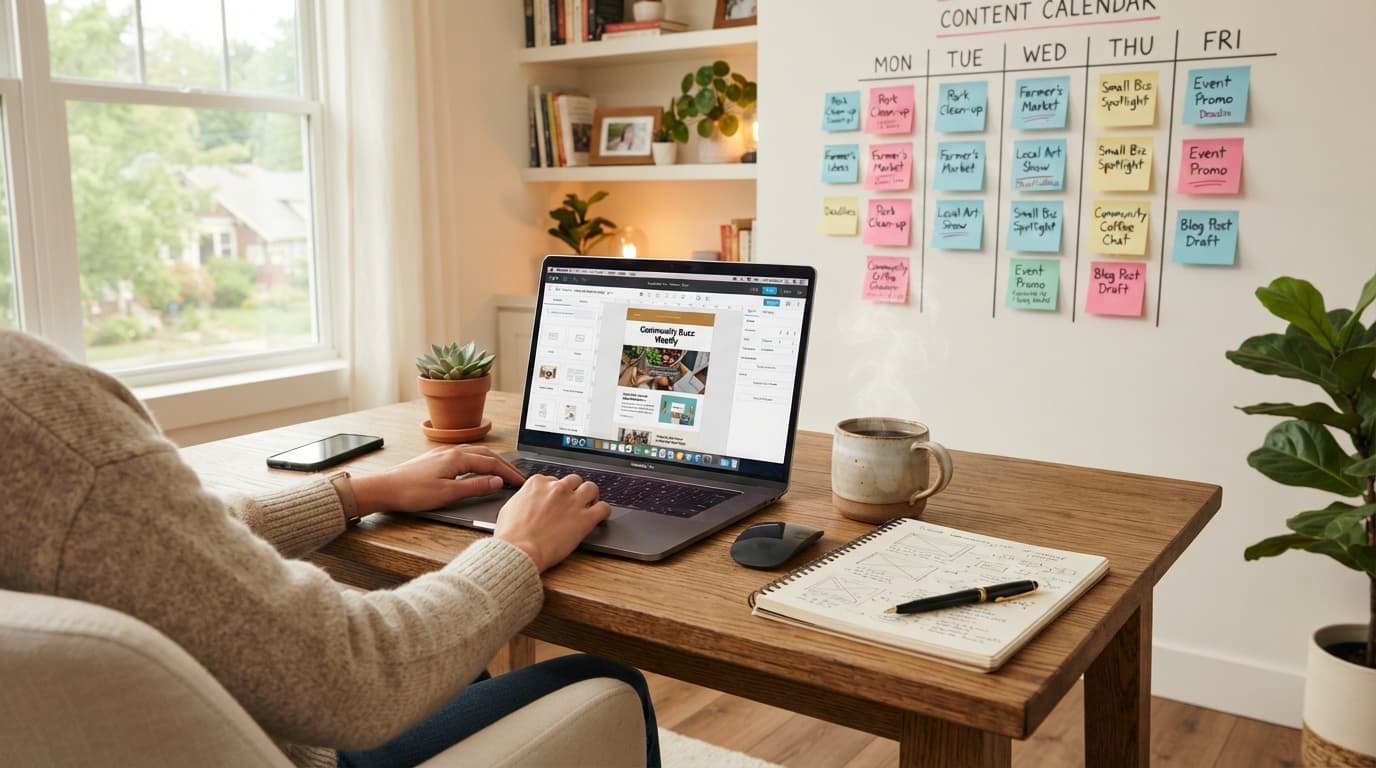 Batching Content: How to Write Your Entire Weekly Local Newsletter in One Afternoon